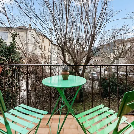 Cocooning A Barreme, 30 M² Avec Balcon Апартаменты Barreme